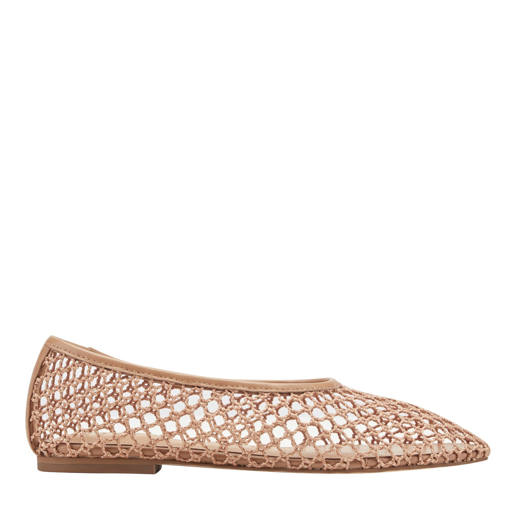 Jazlyn Mesh Ballet Flat - Natural Mesh / Marc Fisher On Sale