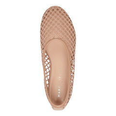 Jazlyn Mesh Ballet Flat - Natural Mesh / Marc Fisher On Sale
