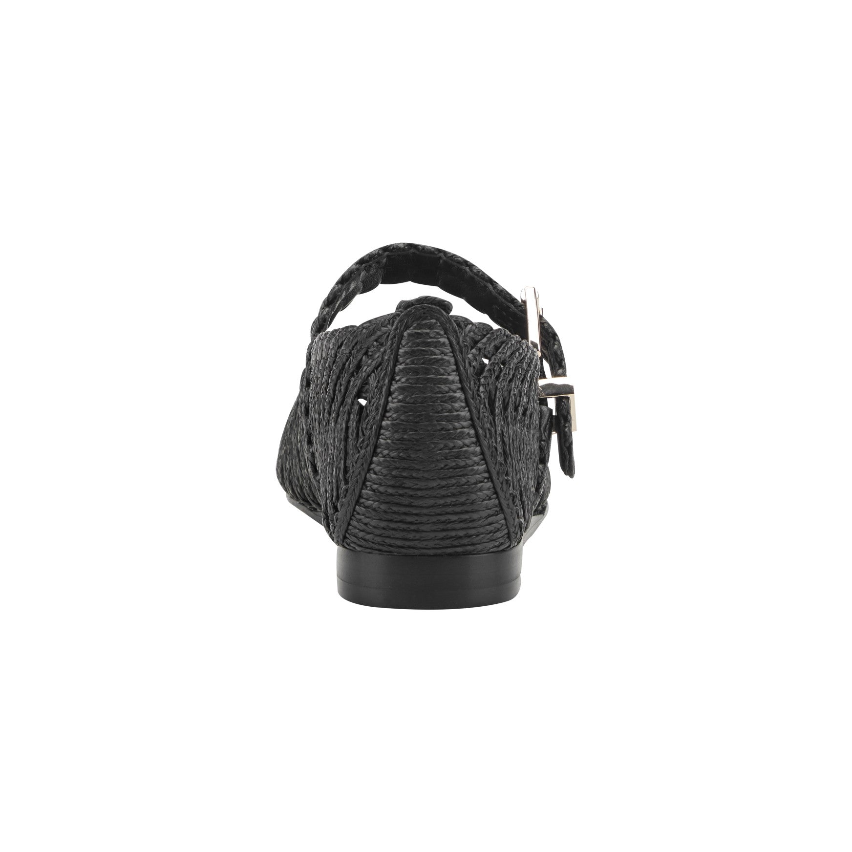 Emillia Woven Mary Jane Ballet Flat - Black / Marc Fisher Discount