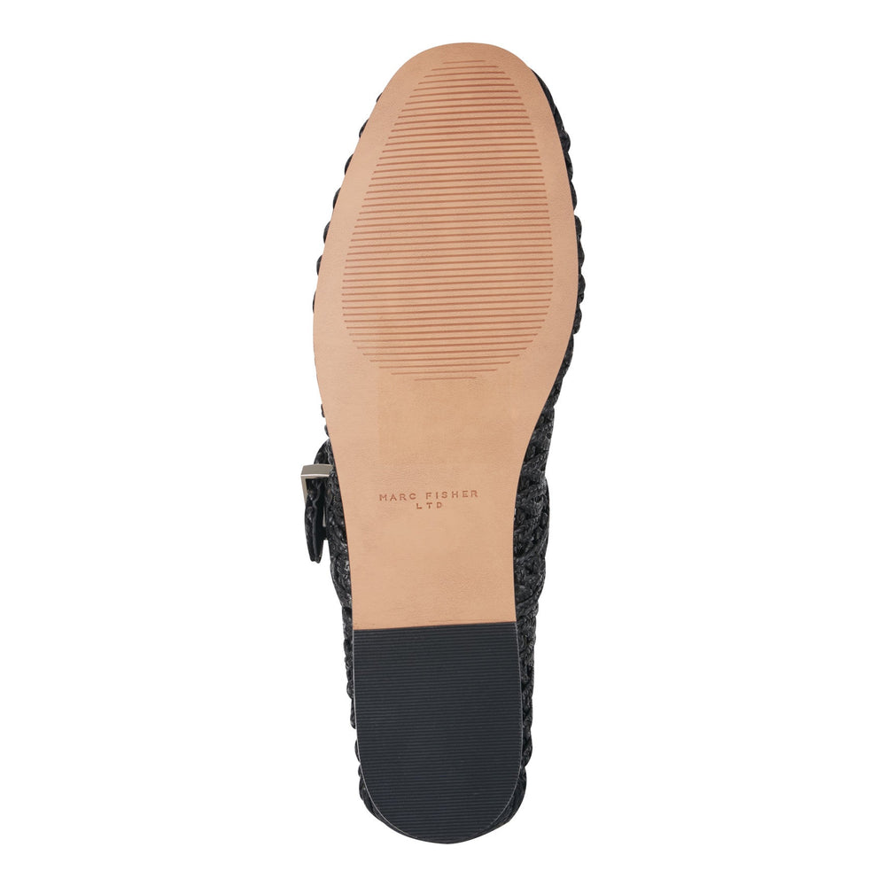 Emillia Woven Mary Jane Ballet Flat - Black / Marc Fisher Discount