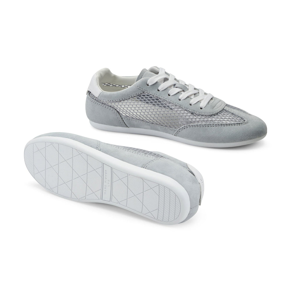 Lexxy Suede Mesh Sneaker - Light Grey Suede/Mesh / Marc Fisher US