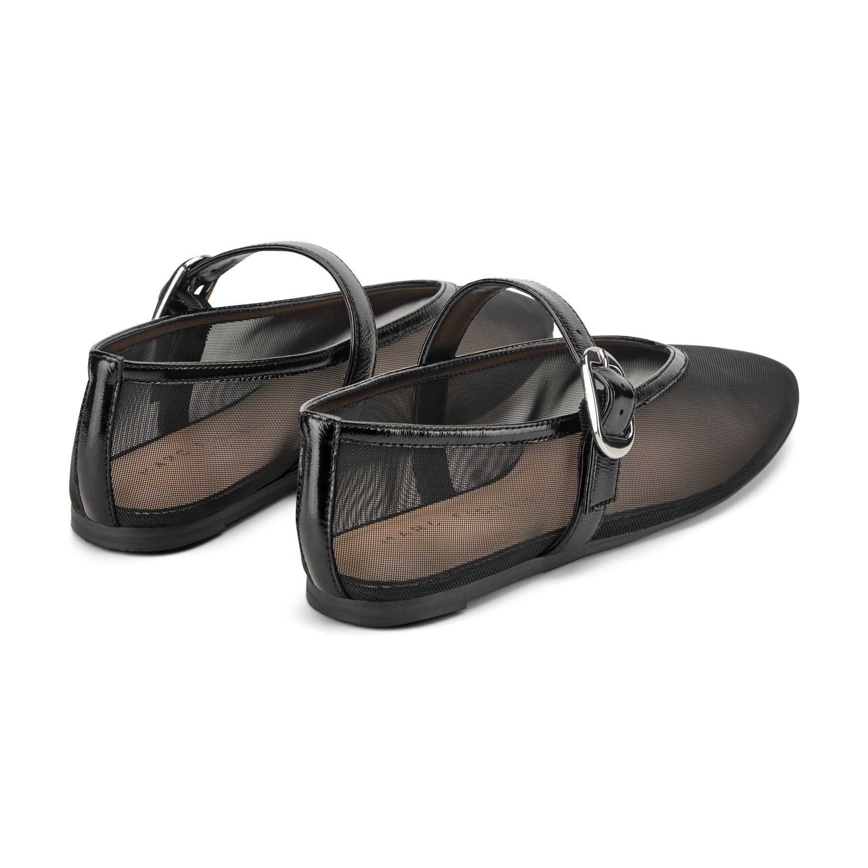 Godina Mesh Mary Jane Ballet Flat - Black Mesh / Marc Fisher On Sale