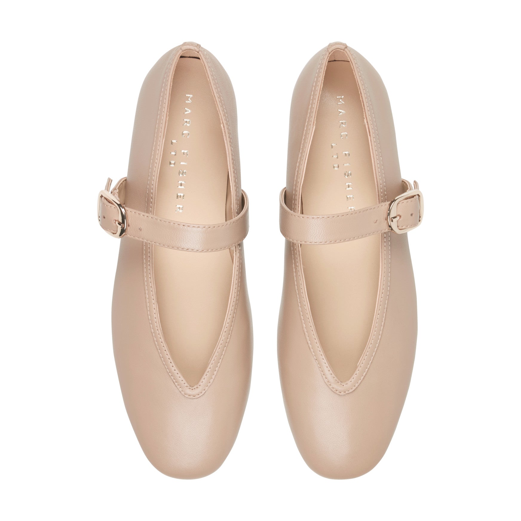 Godea Mary Jane Ballet Flat - Natural Leather / Marc Fisher Online
