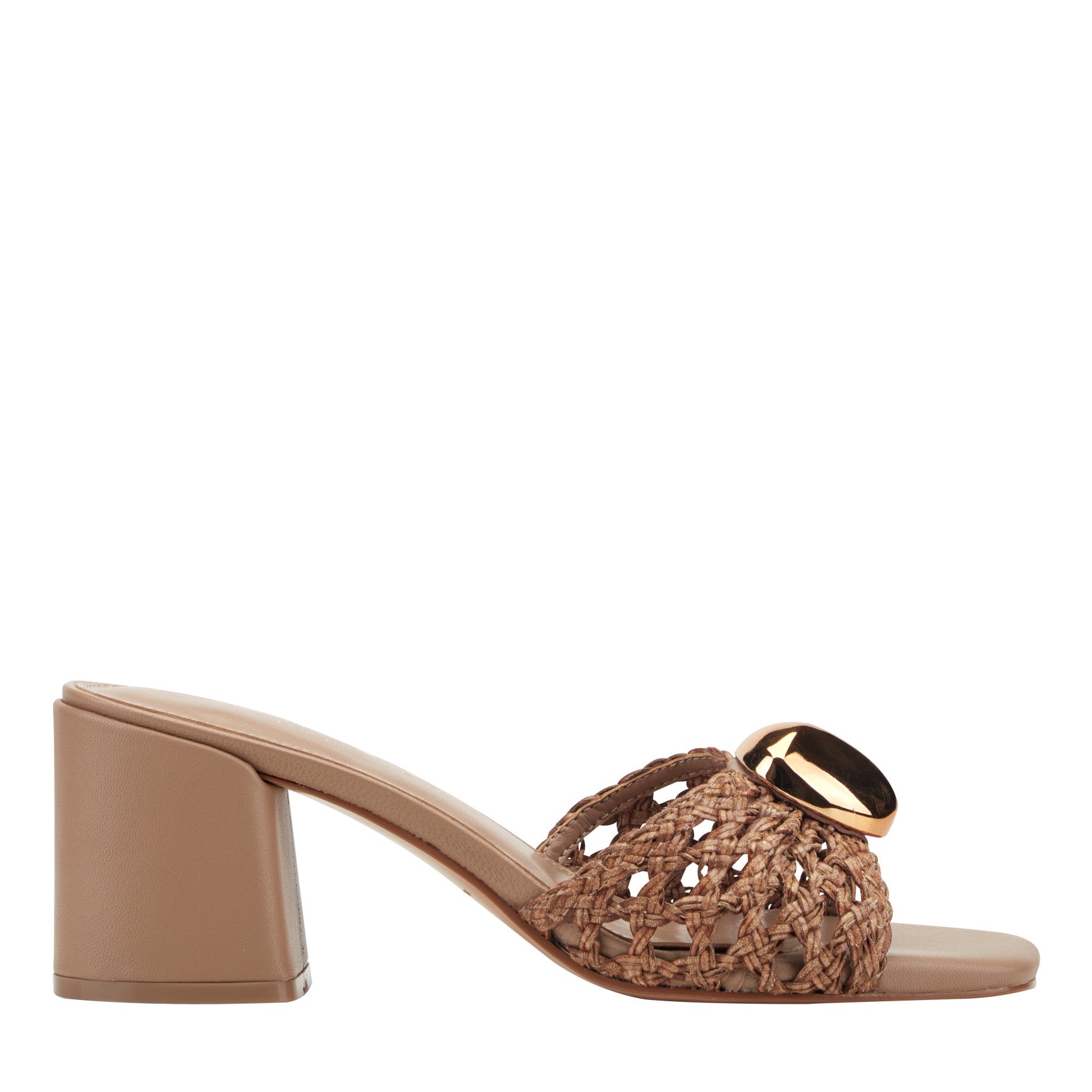 Farrel Woven Mule Sandal - Natural / Marc Fisher On Sale