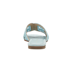 Nalany Flat Sandal - Light Blue / Marc Fisher Outlet