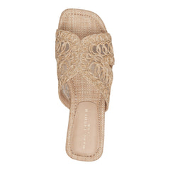 Nalany Flat Sandal - Natural / Marc Fisher On Sale