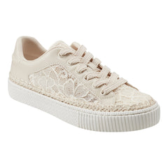 Spryng Platform Laceup Sneaker - Natrual/Lace / Marc Fisher On Sale