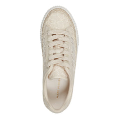 Spryng Platform Laceup Sneaker - Natrual/Lace / Marc Fisher On Sale