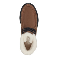 Percy Lug Sole Bootie - Brown Suede / Marc Fisher US