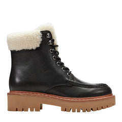 Nallie Lace Up Bootie - Black Leather / Marc Fisher For Sale