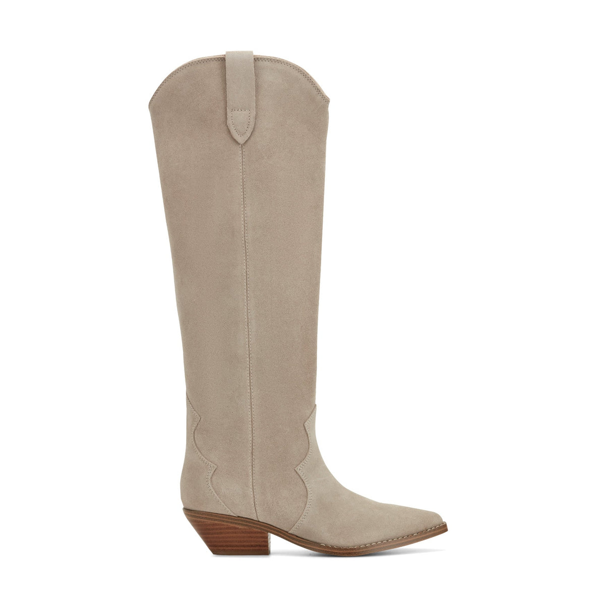 Ander Leather Western Boot - Taupe / Marc Fisher On Sale