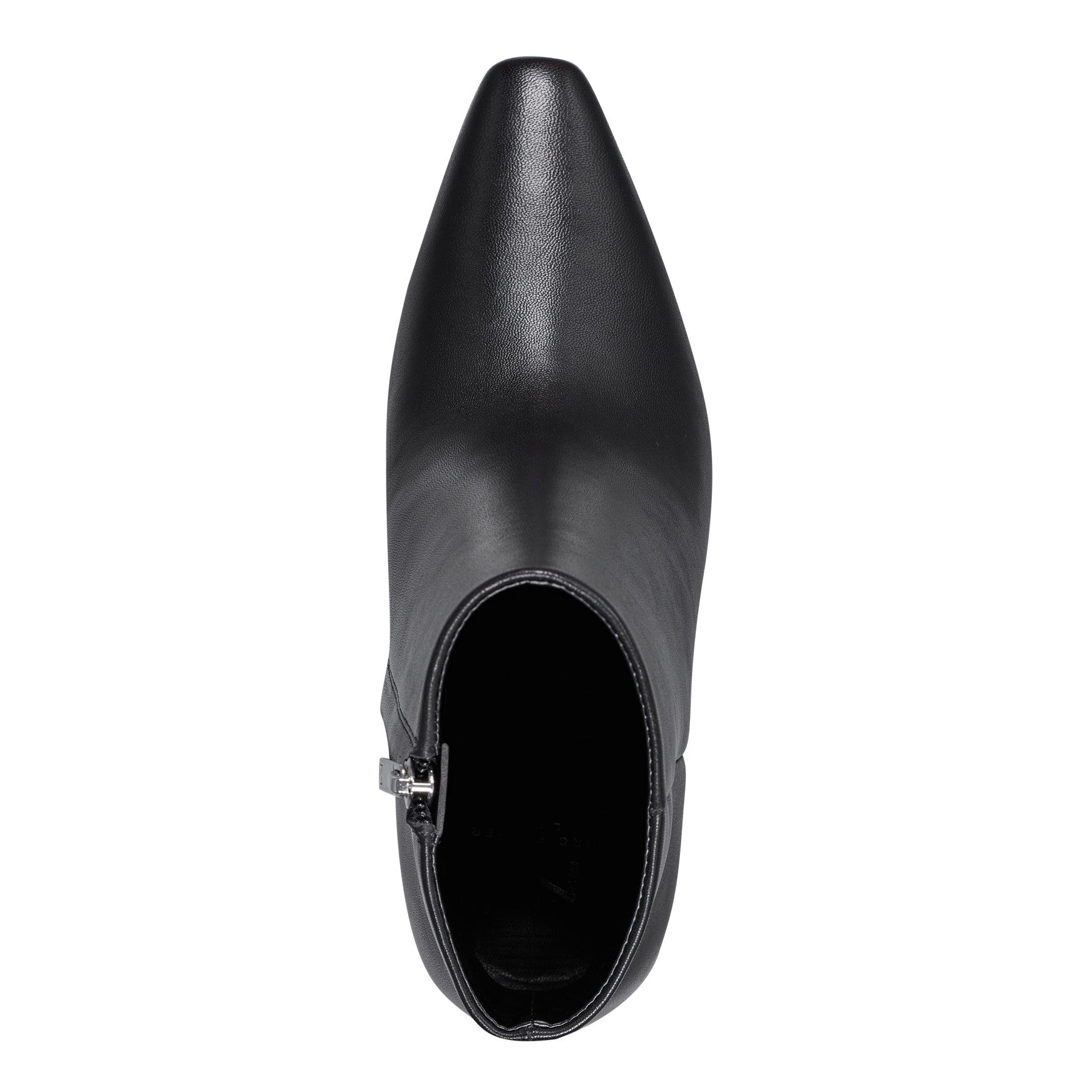 Yanara Heeled Leather Bootie - Black Leather / Marc Fisher On Sale