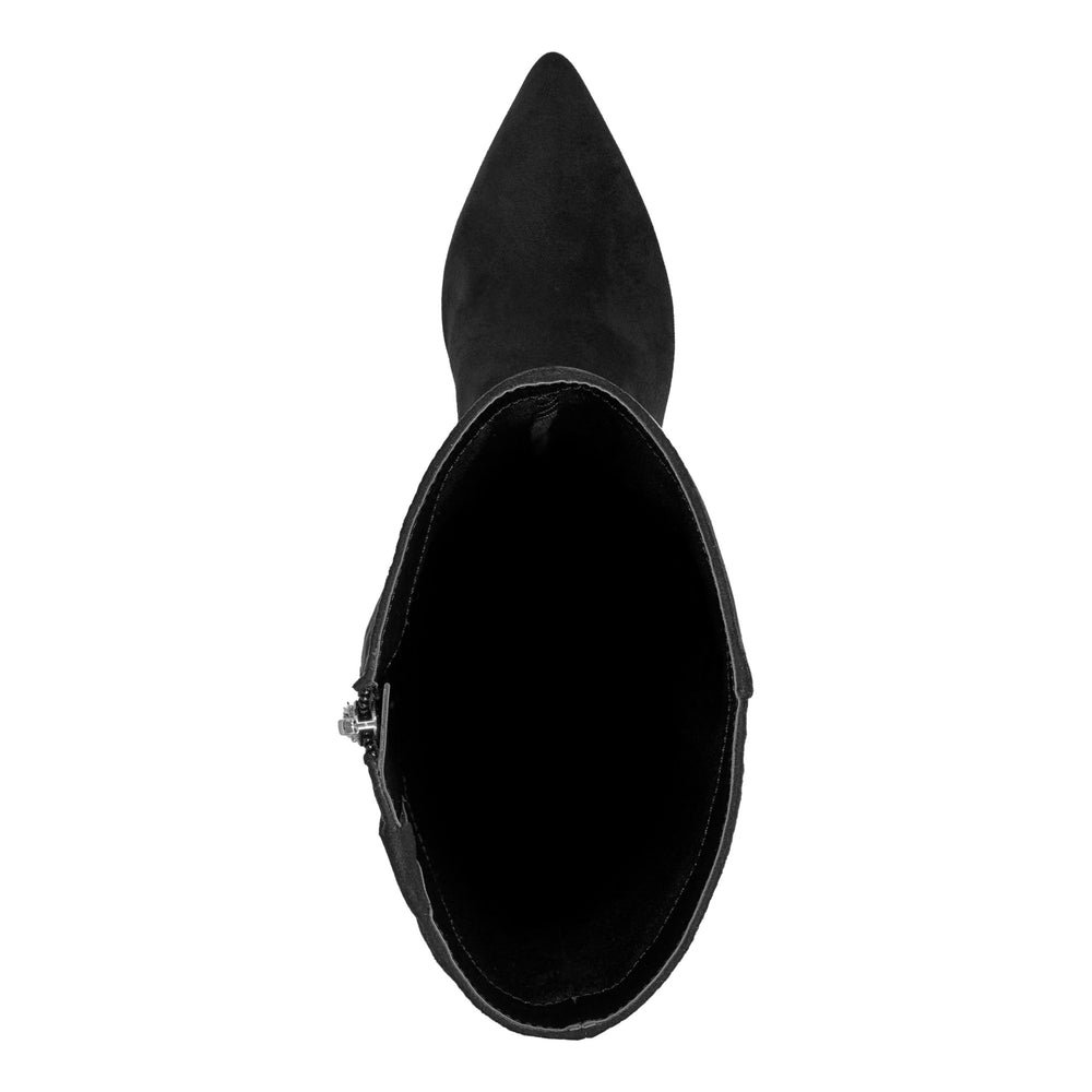 Glint Kitten Heel Boot - Black / Marc Fisher Discount