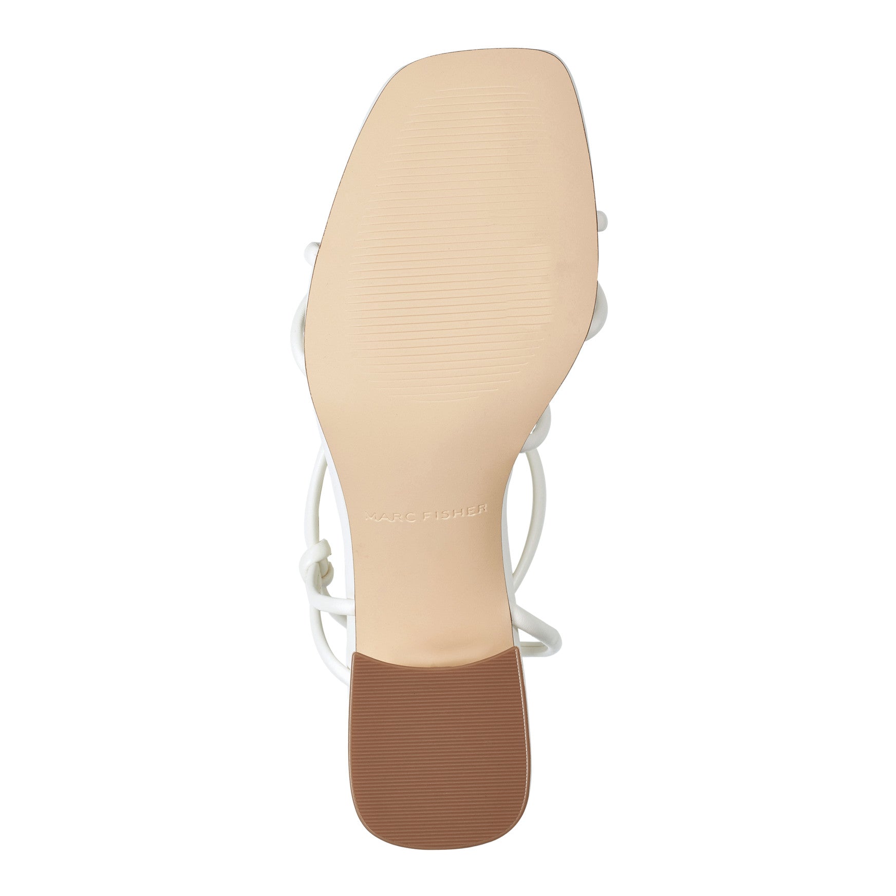 Gurion Block Heel Sandal - Ivory / Marc Fisher Sale