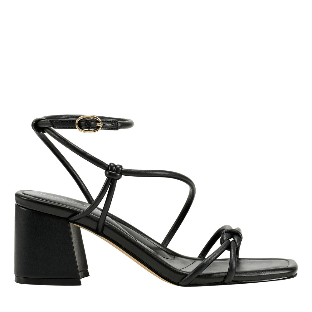 Gurion Block Heel Sandal - Black / Marc Fisher Outlet