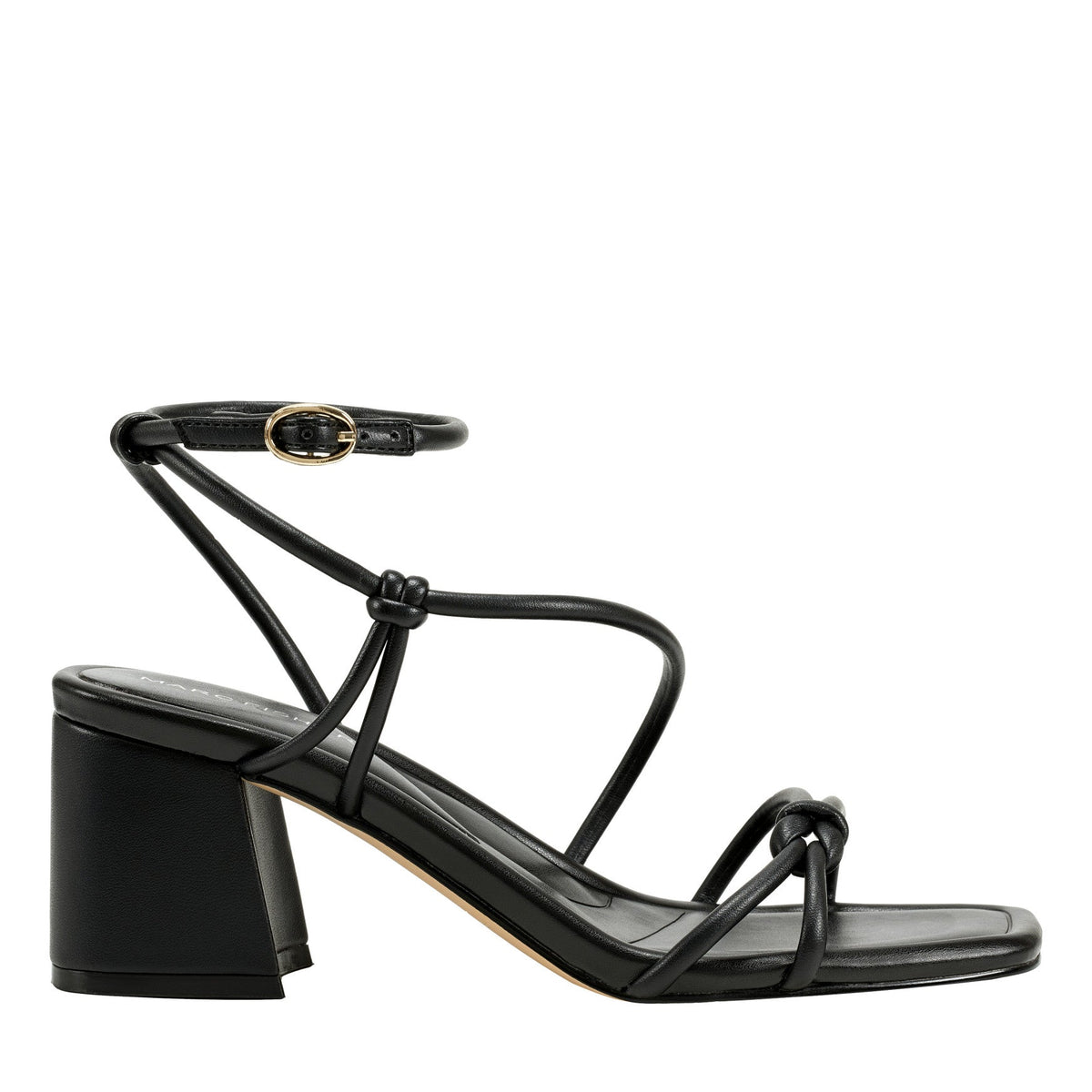 Gurion Block Heel Sandal - Black / Marc Fisher Outlet