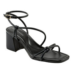 Gurion Block Heel Sandal - Black / Marc Fisher Outlet