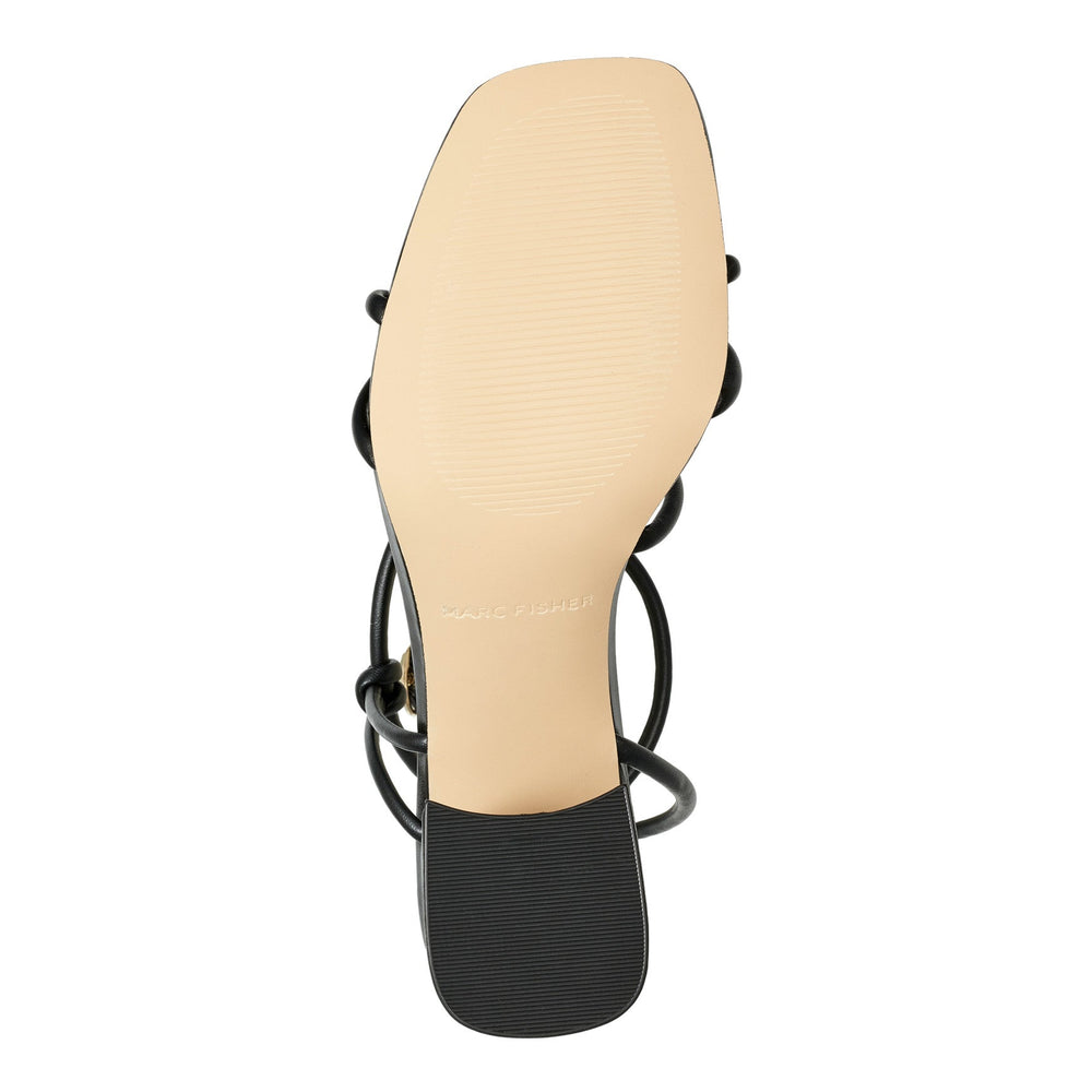 Gurion Block Heel Sandal - Black / Marc Fisher Outlet