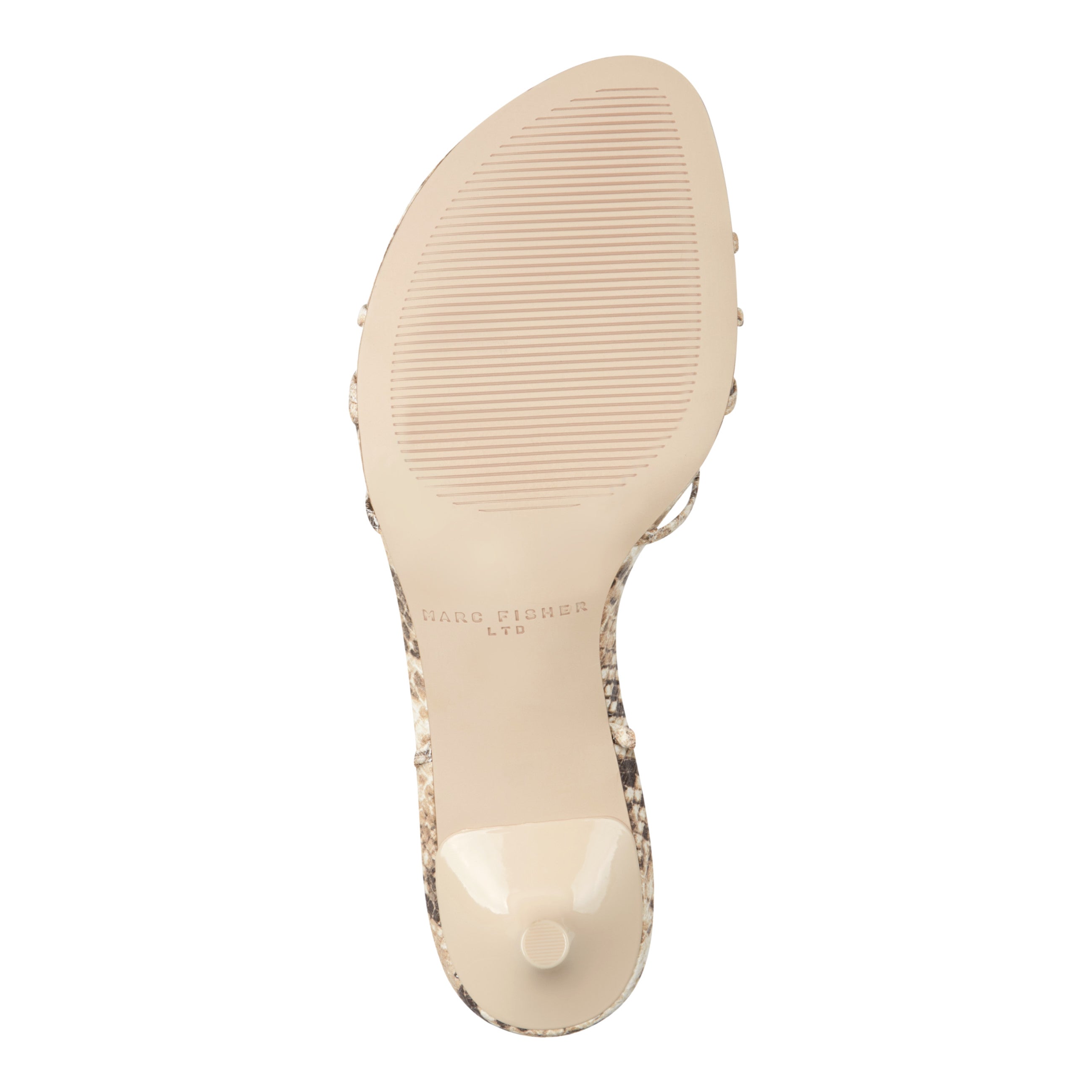 Gineva Leather Ankle Wrap Sandal - Snake Printed Leather / Marc Fisher Discount