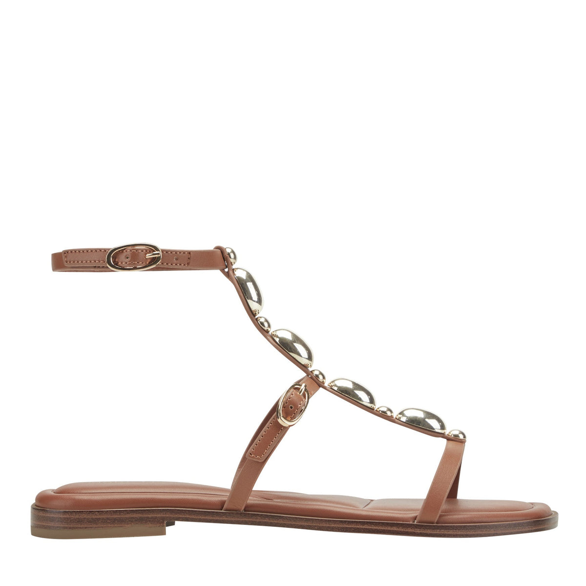 Folai Gladiator Sandal - Brown / Marc Fisher Sale