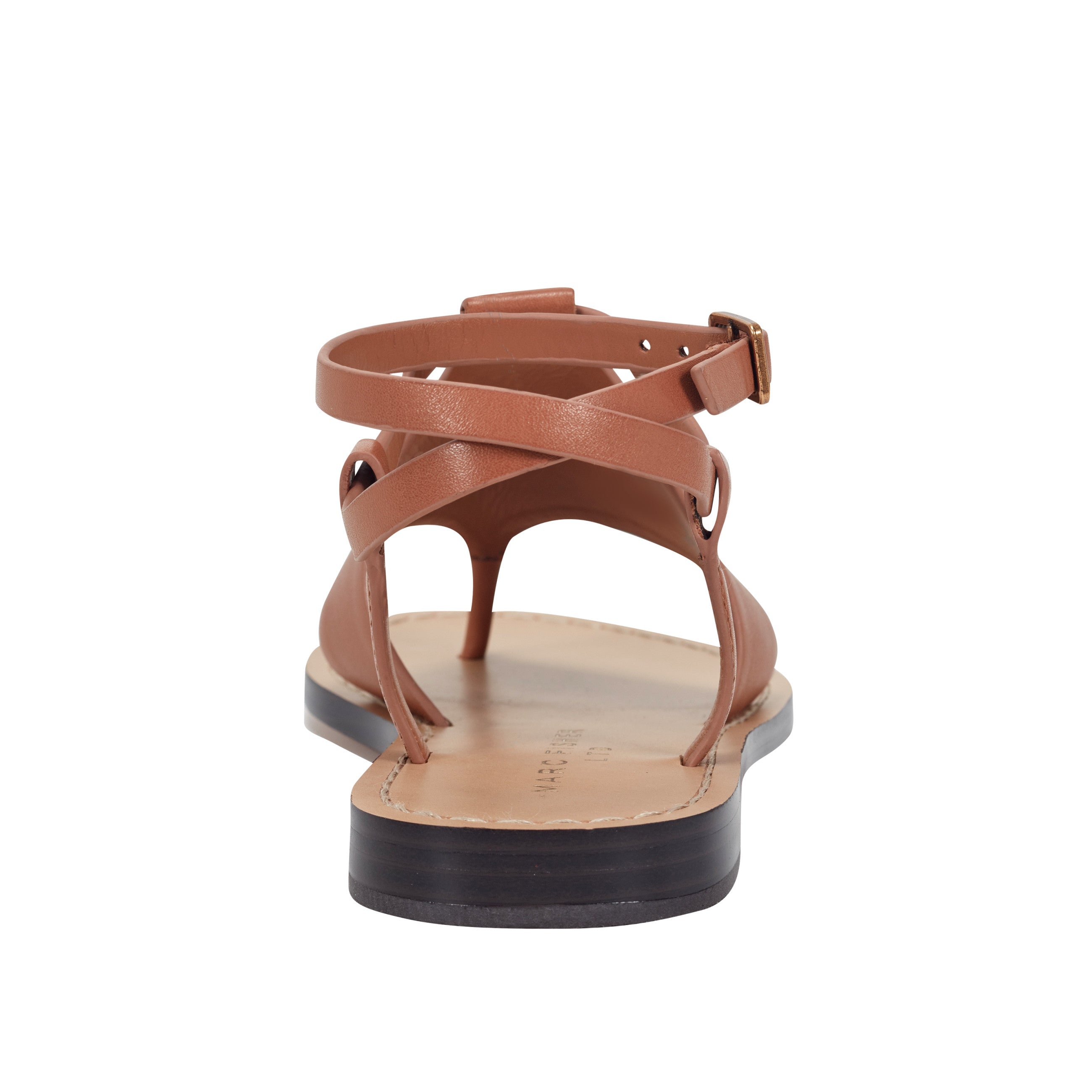 Lille Thong Flat Leather Sandal - Natural Leather / Marc Fisher Outlet