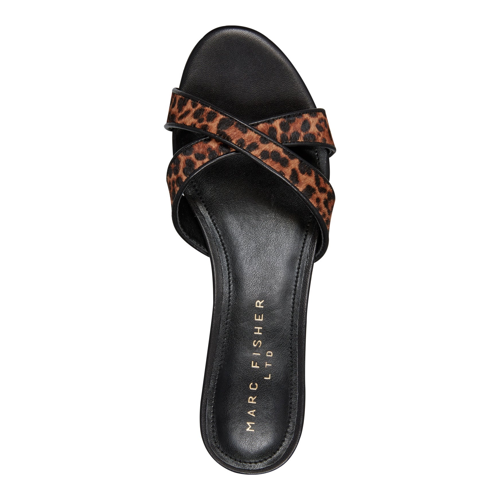 Tracey Slide Dress Sandal - Leopard / Marc Fisher On Sale