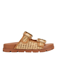 Mylan Footbed Sandal - Natural / Marc Fisher Discount