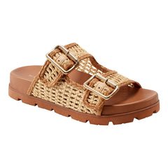 Mylan Footbed Sandal - Natural / Marc Fisher Discount