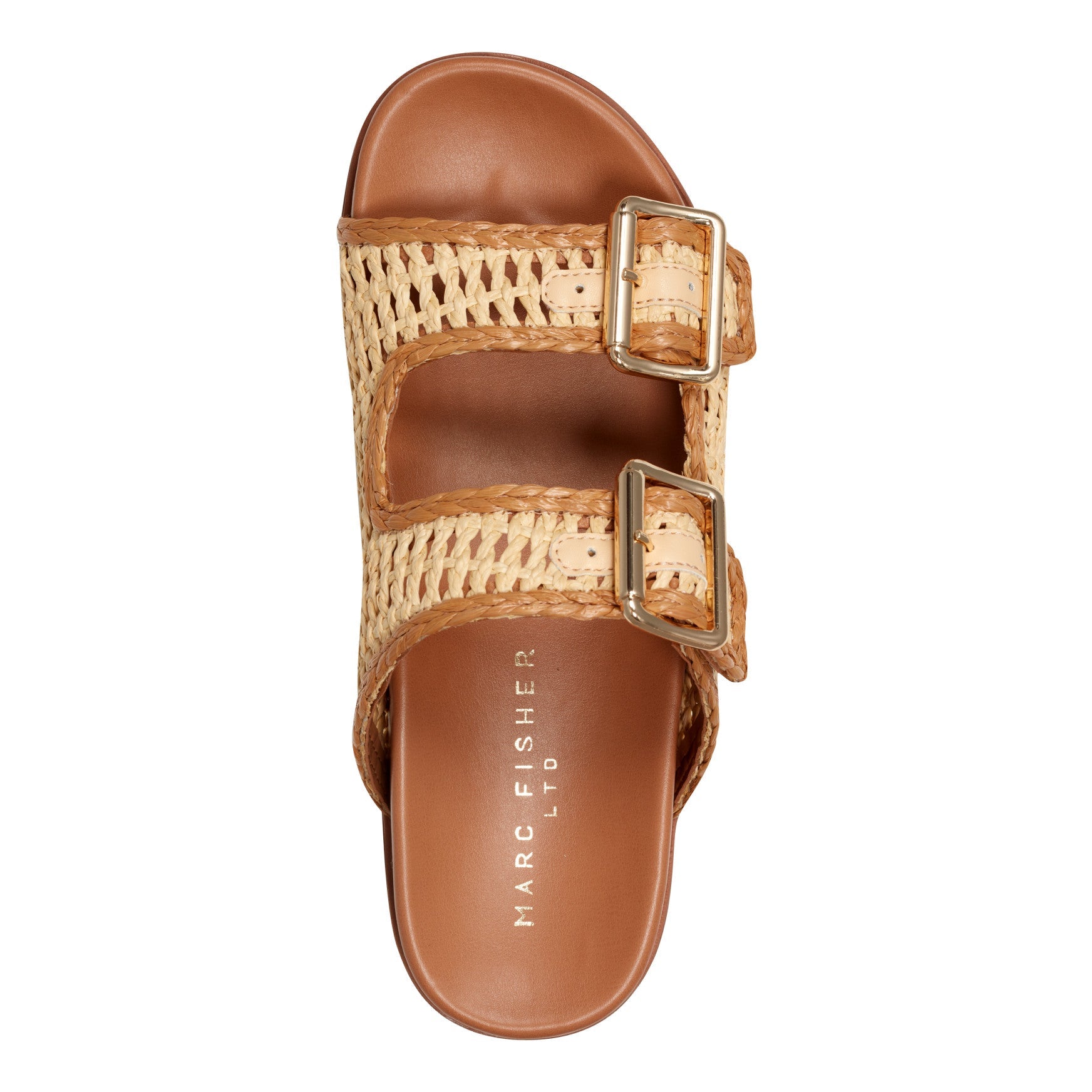 Mylan Footbed Sandal - Natural / Marc Fisher Discount