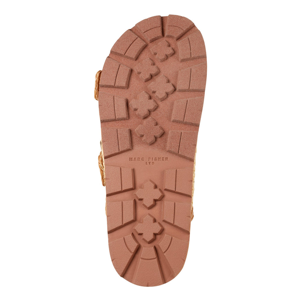 Mylan Footbed Sandal - Natural / Marc Fisher Discount