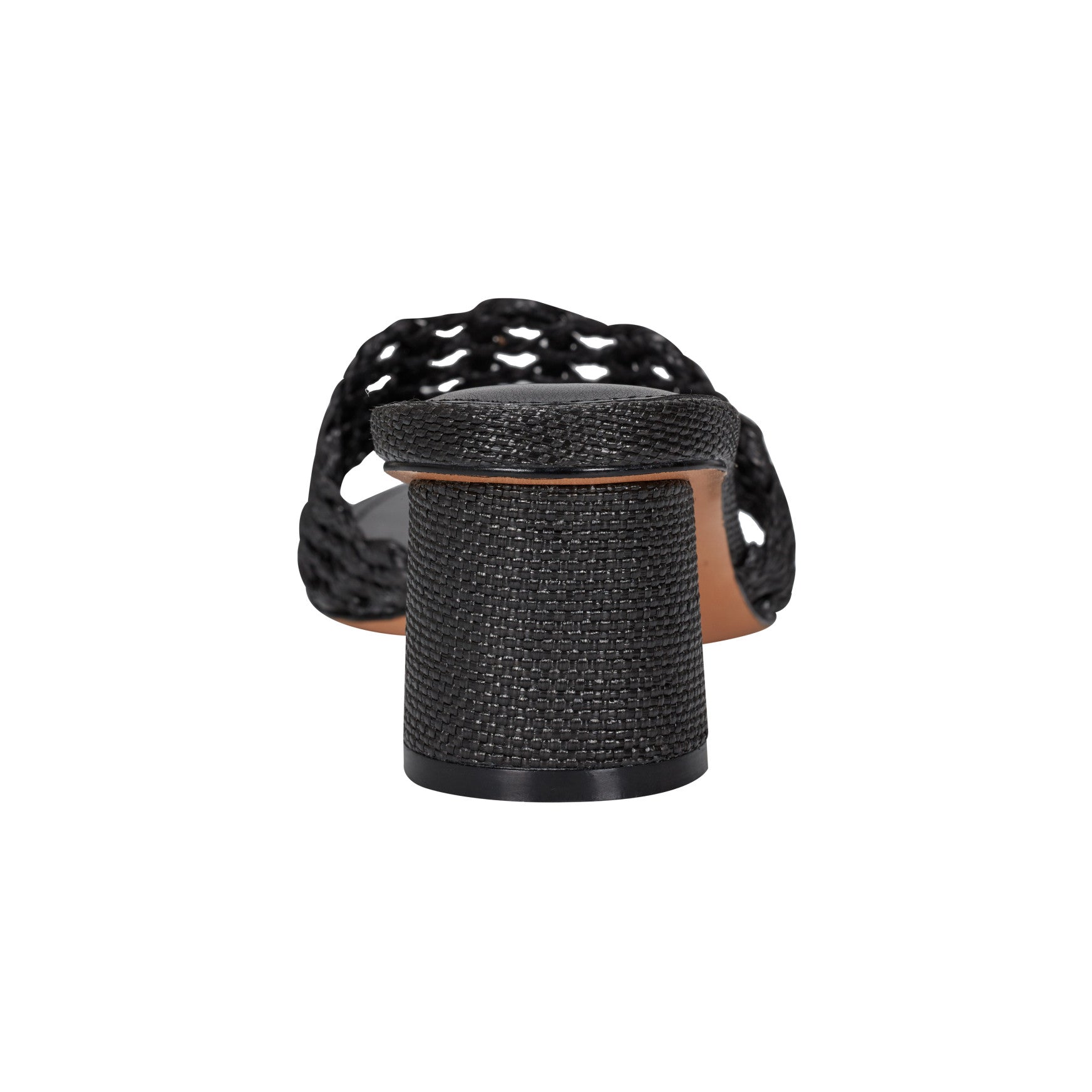 Jazmine Dress Slide Sandal - Black Raffia / Marc Fisher For Sale