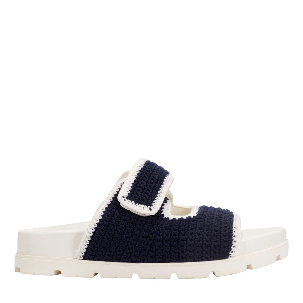 Brinleys Footbed Sandal - Navy/Cream / Marc Fisher Sale