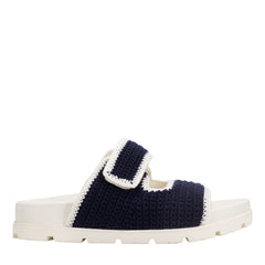 Brinleys Footbed Sandal - Navy/Cream / Marc Fisher Sale