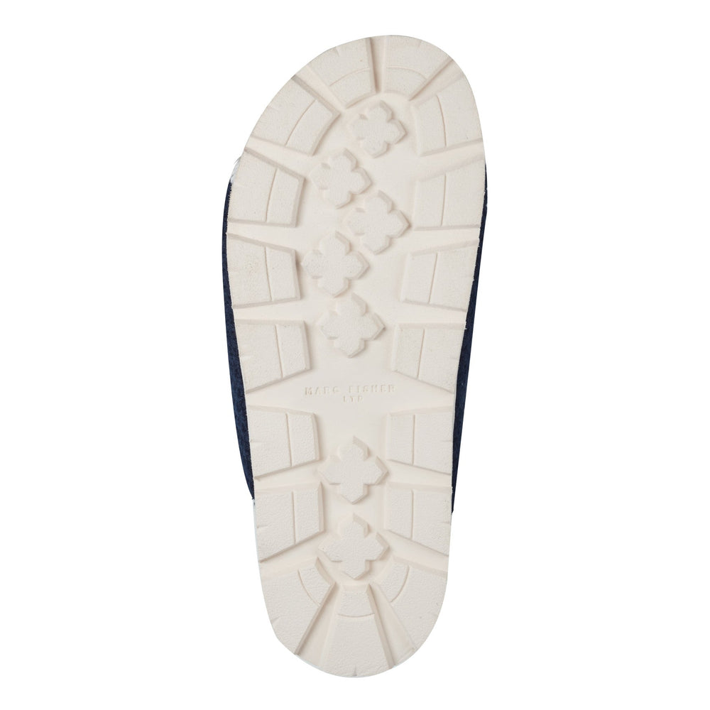 Brinleys Footbed Sandal - Navy/Cream / Marc Fisher Sale