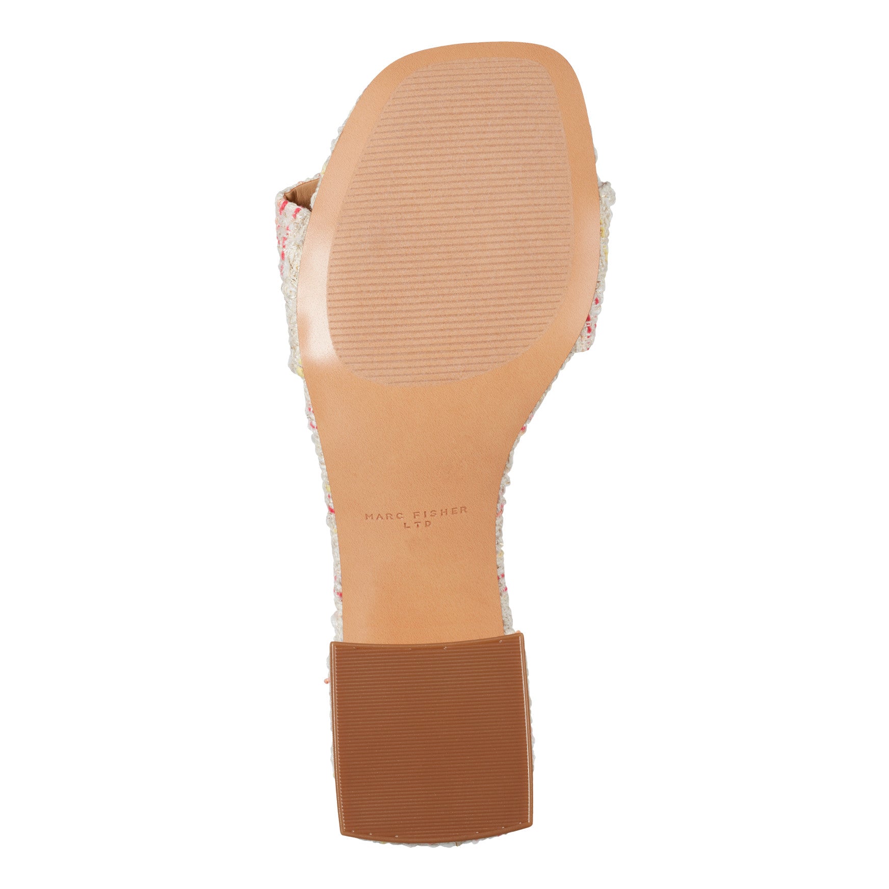 Olysa Slide Dress Sandal - Red/Cream Stripe / Marc Fisher Sale