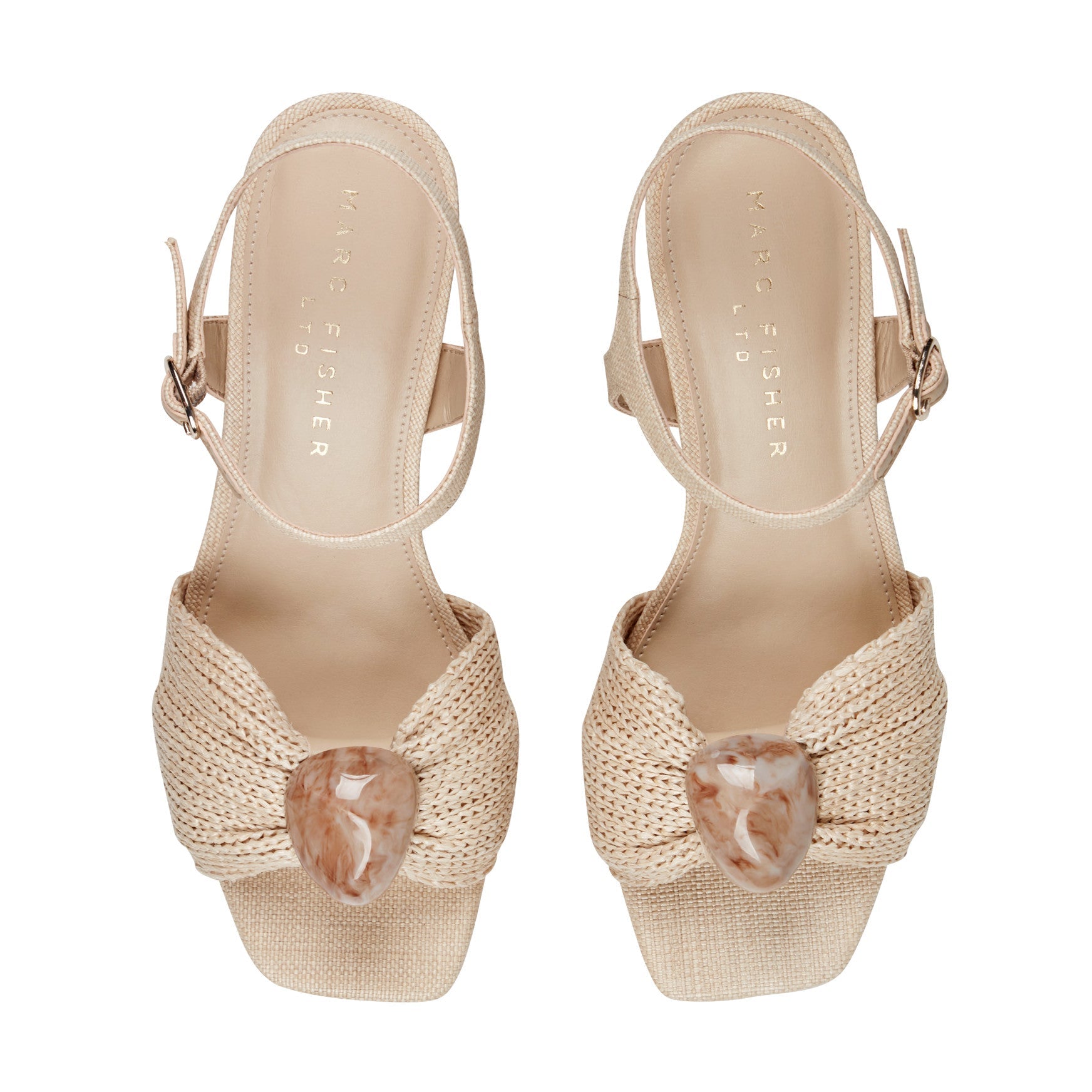 Candey Platform Sandal - Natural / Marc Fisher Sale