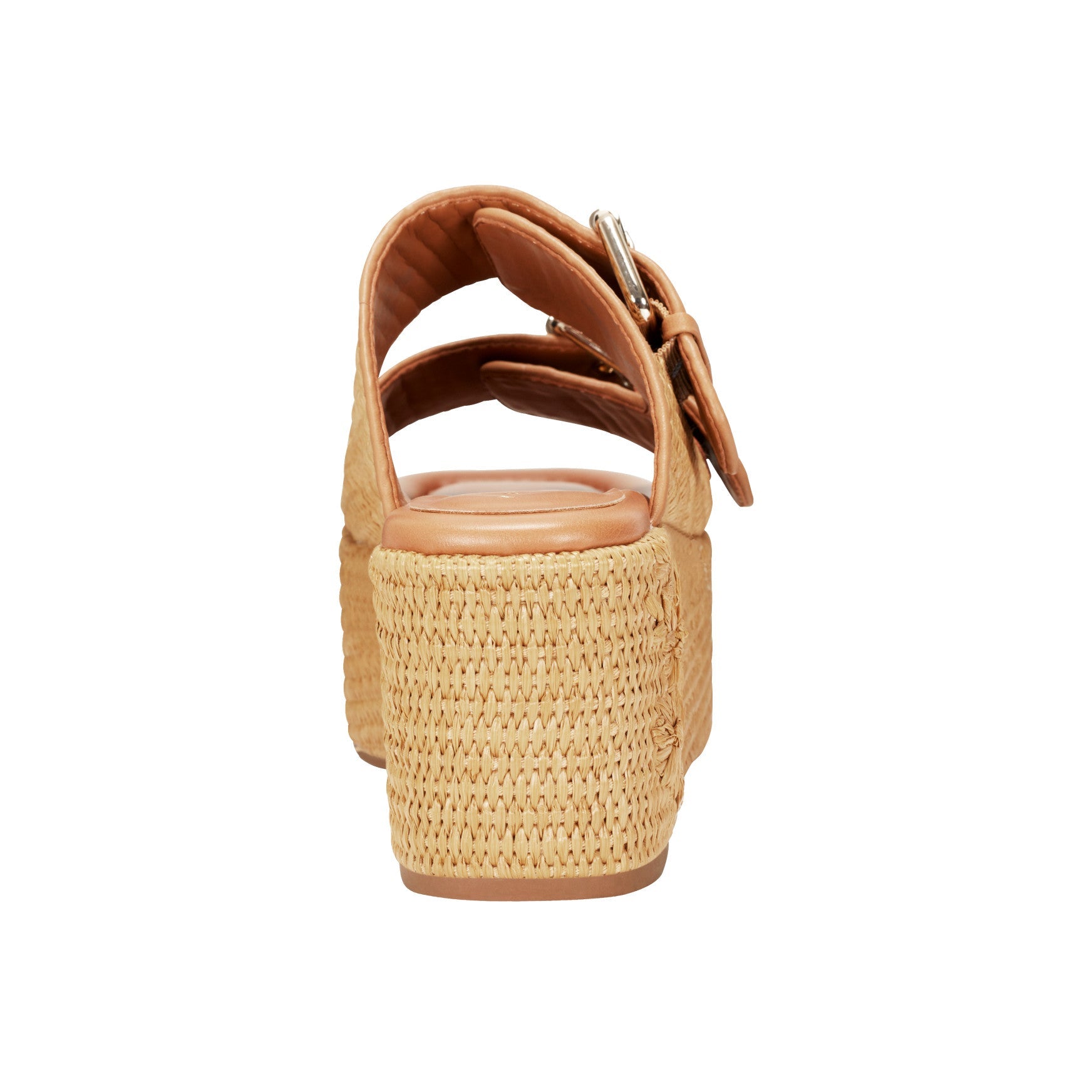 Poppy Platform Slide Sandal - Natural Raffia / Marc Fisher Outlet