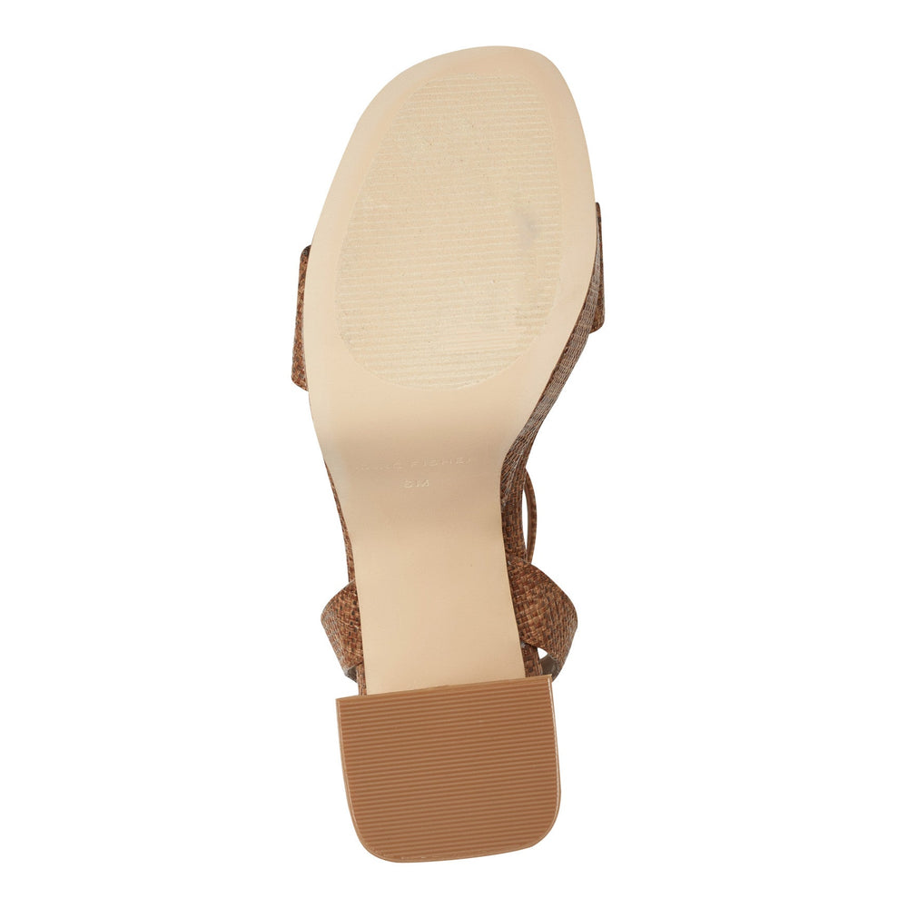 Sadel Platform Sandal - Cognac / Marc Fisher US