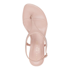Pelysa Leather Heeled Thong Sandal - Natural Patent Leather / Marc Fisher Discount