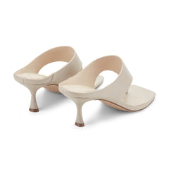 Adia Leather Thong Sandal - Ivory Leather / Marc Fisher Online