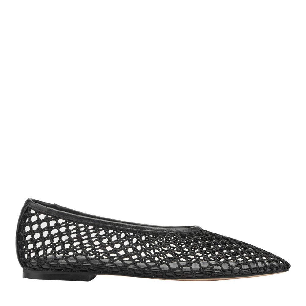 Jazlyn Mesh Ballet Flat - Black Mesh / Marc Fisher Discount