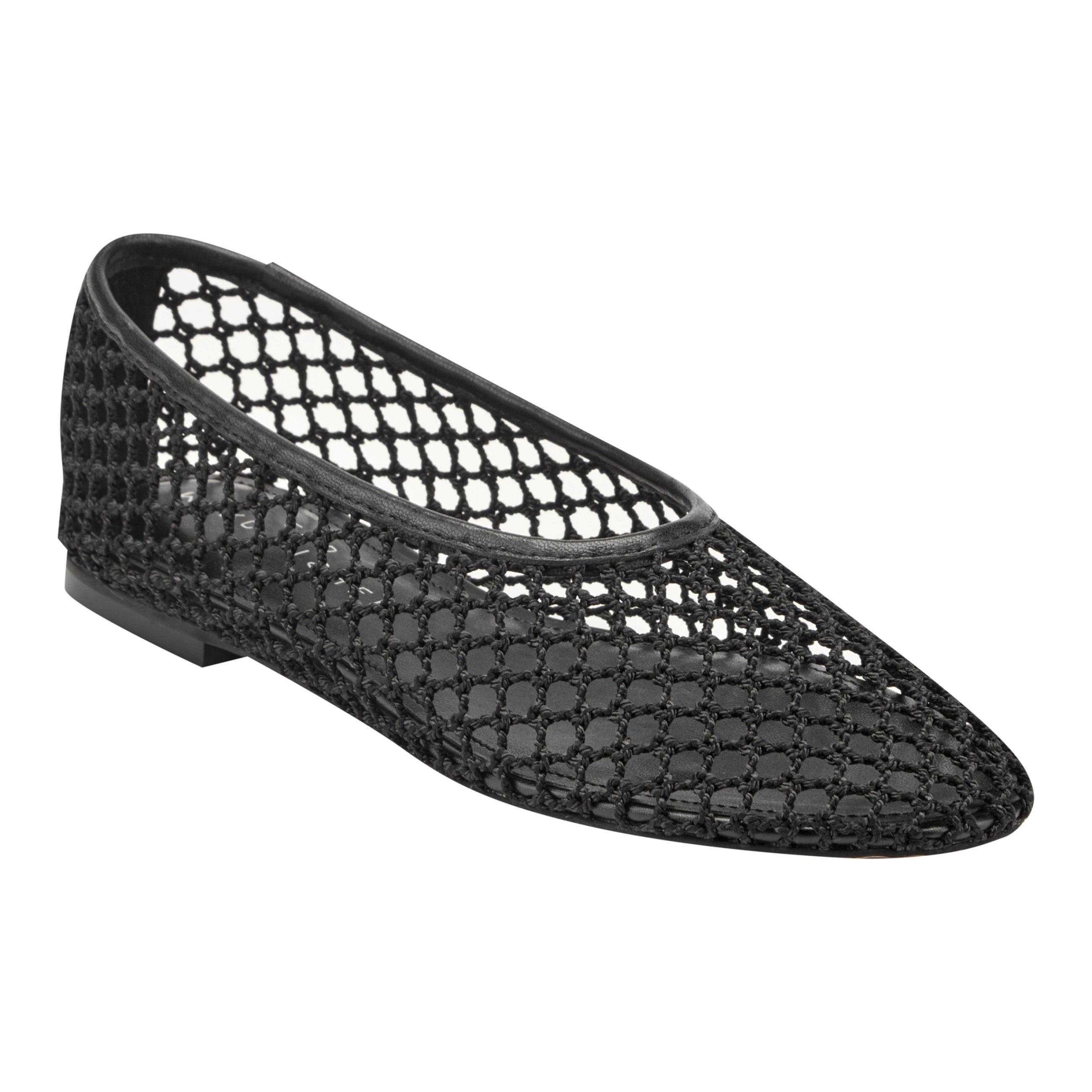 Jazlyn Mesh Ballet Flat - Black Mesh / Marc Fisher Discount