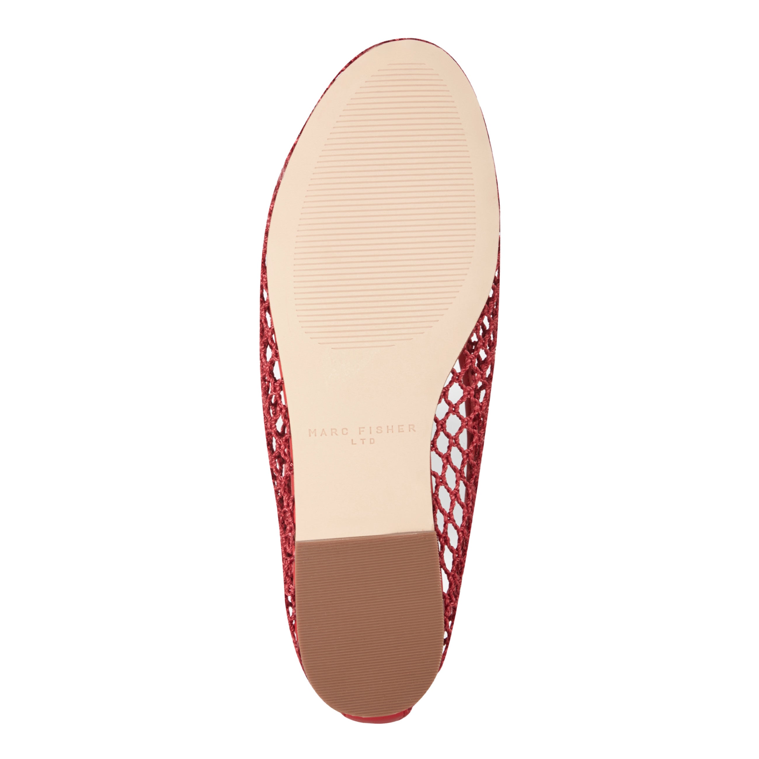 Jazlyn Mesh Ballet Flat - Red Mesh / Marc Fisher US