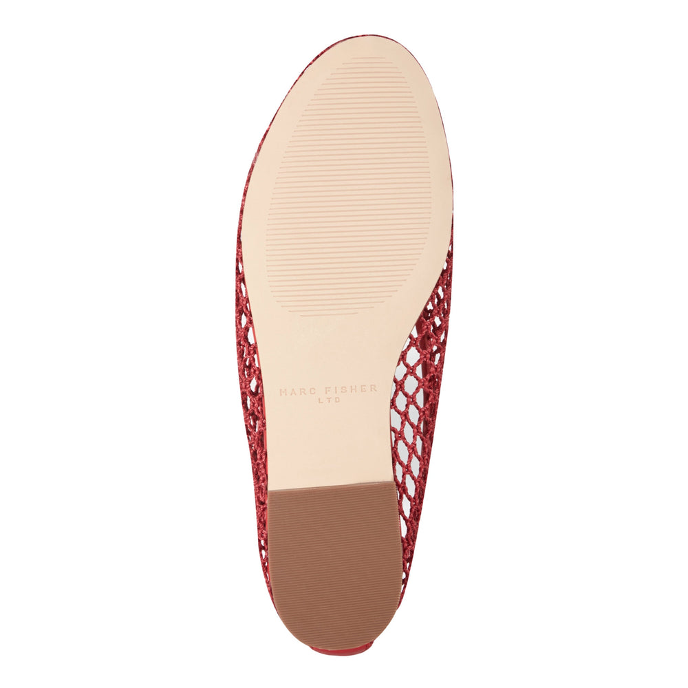 Jazlyn Mesh Ballet Flat - Red Mesh / Marc Fisher US