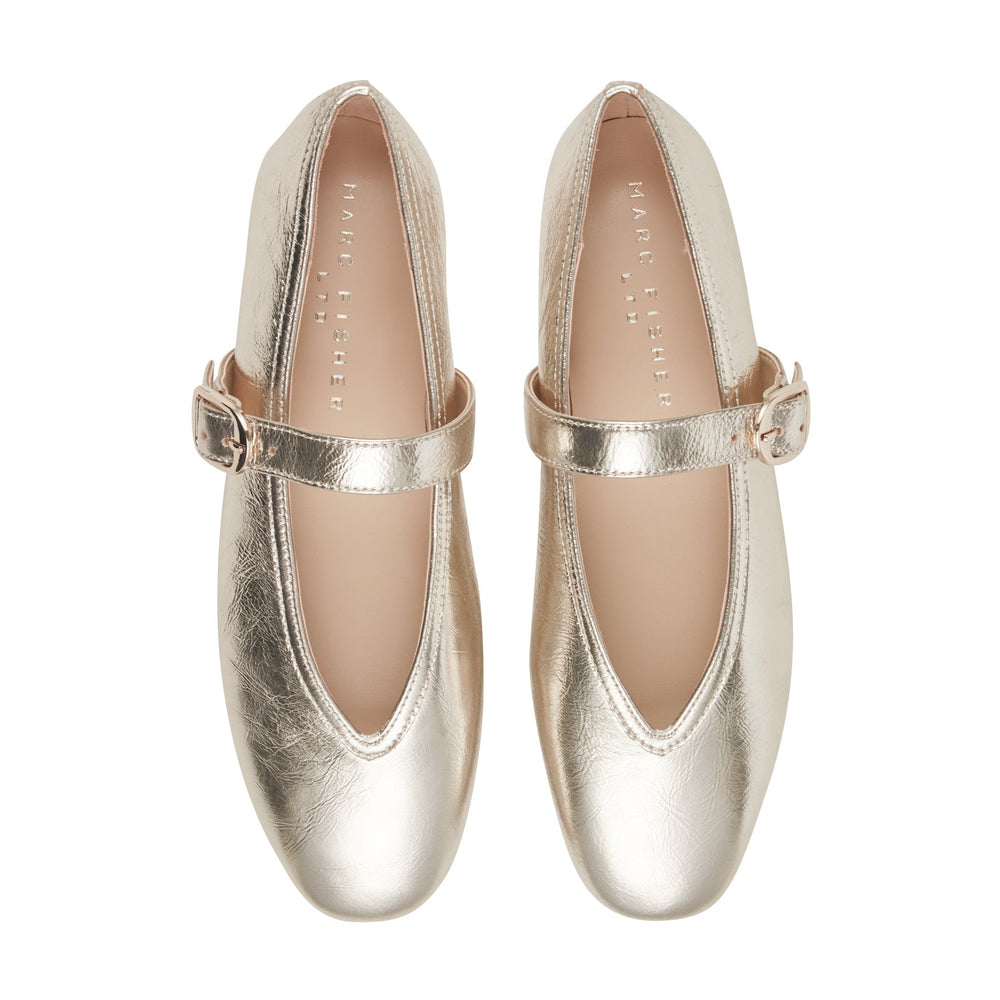 Godea Mary Jane Ballet Flat - Platino Leather / Marc Fisher Discount