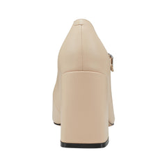 Charine Cap Toe Mary Jane - Natural/Black / Marc Fisher Online
