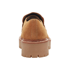 Norton Lug Sole Leather Loafer - Natural Suede / Marc Fisher Outlet