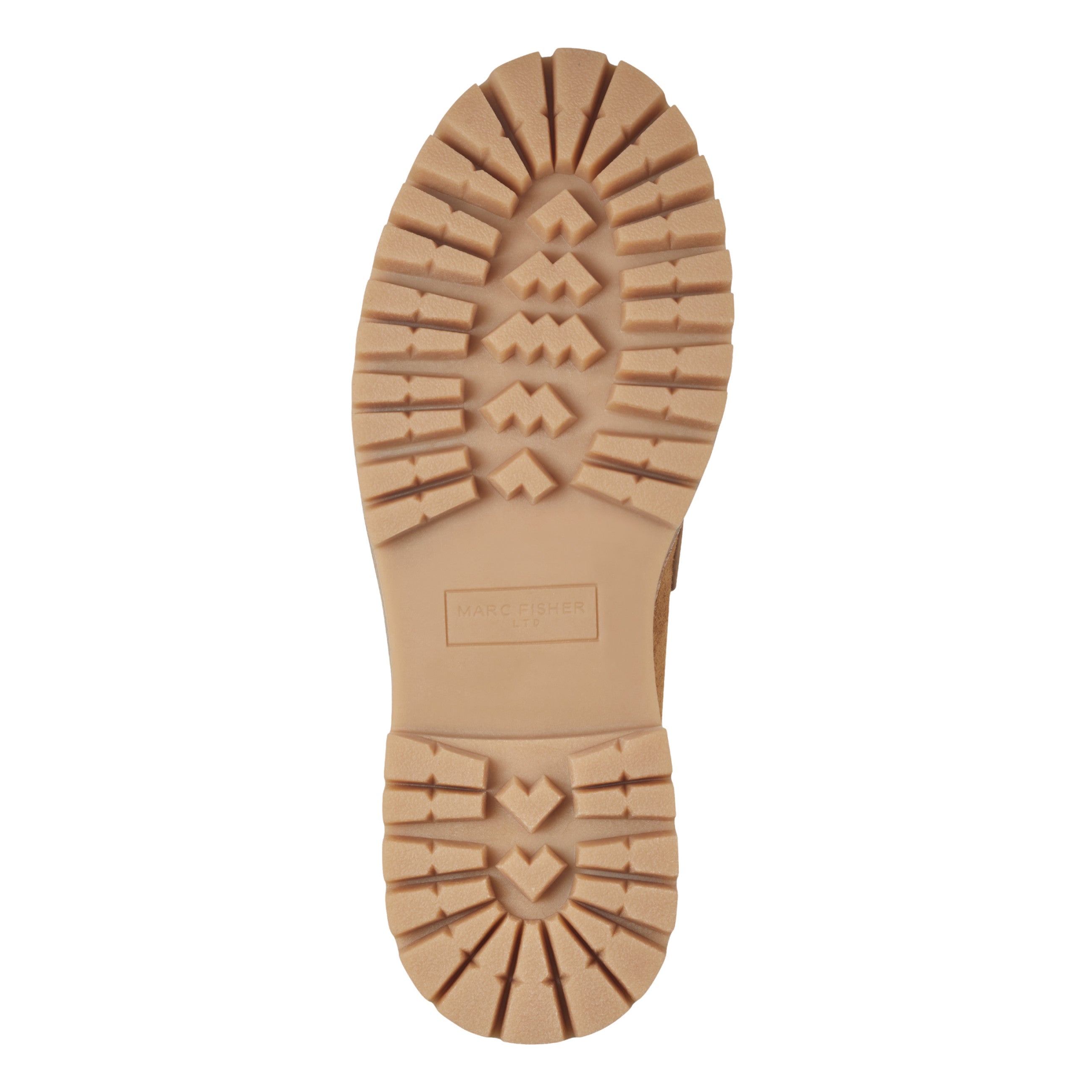 Norton Lug Sole Leather Loafer - Natural Suede / Marc Fisher Outlet