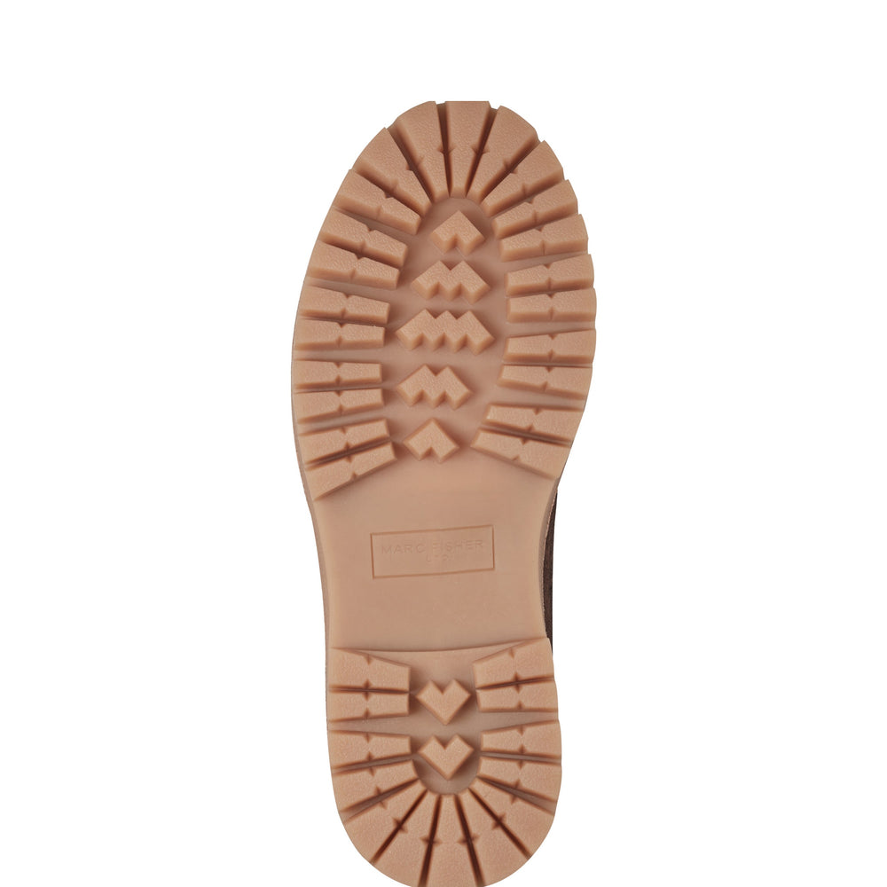 Nerida Lug Sole Leather Loafer - Brown Suede / Marc Fisher For Sale