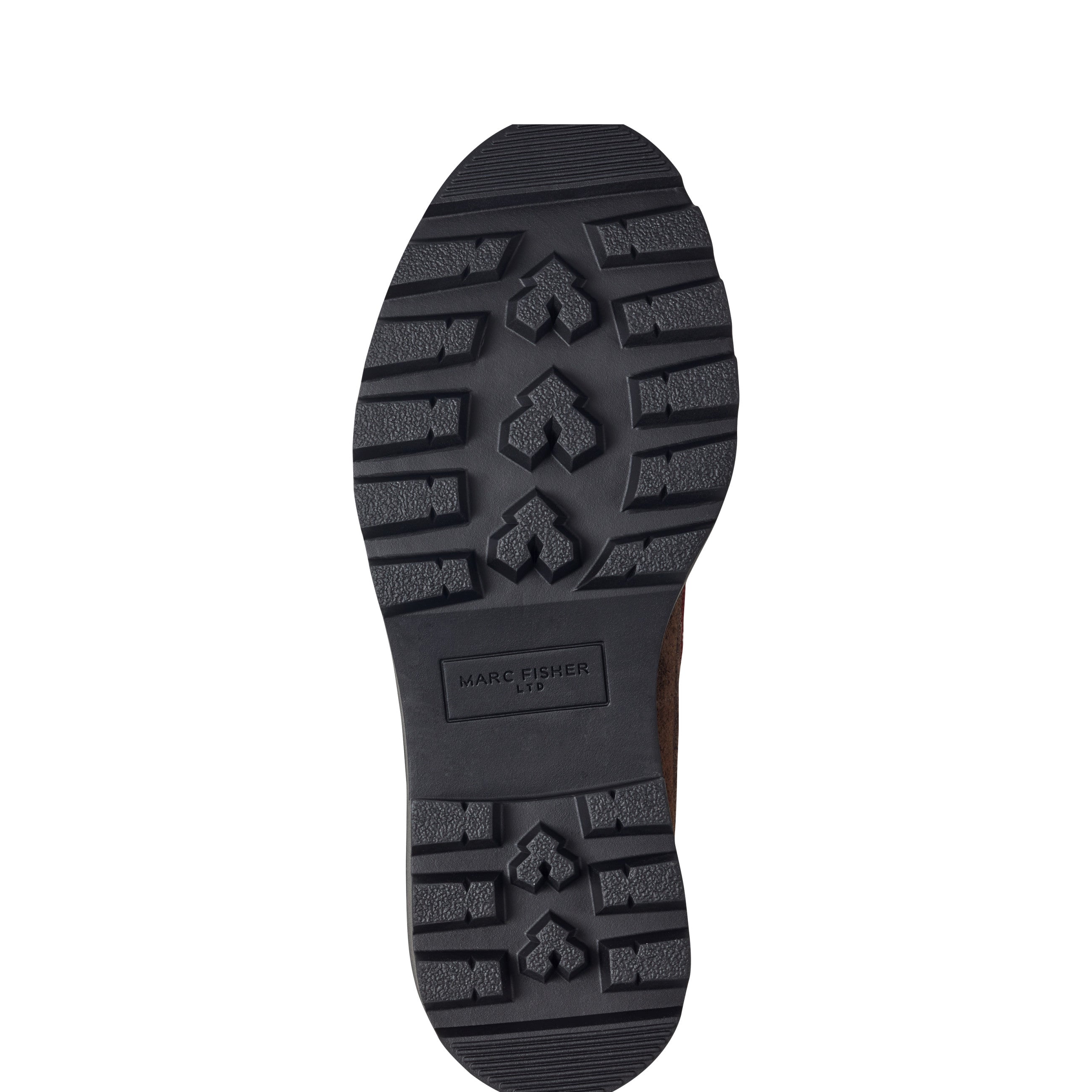 Peyten Leather Lug Sole Loafer - Dark Brown Suede / Marc Fisher Sale